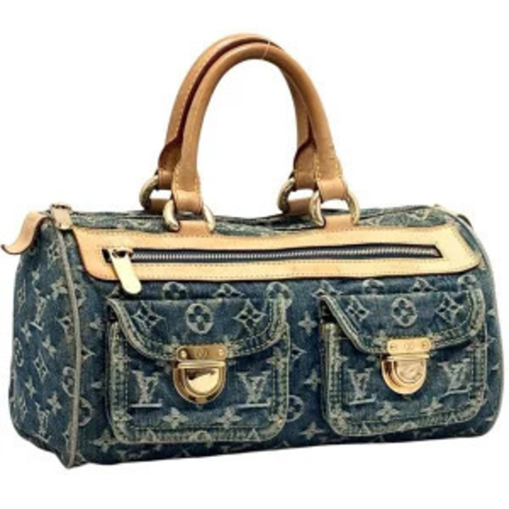 Louis Vuitton Neo Speedy Handbag Monogram Denim